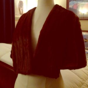 Mink Shawl, Gorgeous and Shiny